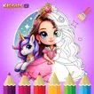 Princess Coloring Book Game icon