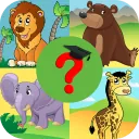 Wild Zoo Animals Quiz Fun App icon