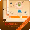 Trickshot: Orange Carrom Lite icon