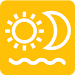 Calendar - Sun & Moon icon