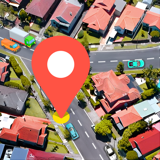 GPS Satellite View: Earth Map icon