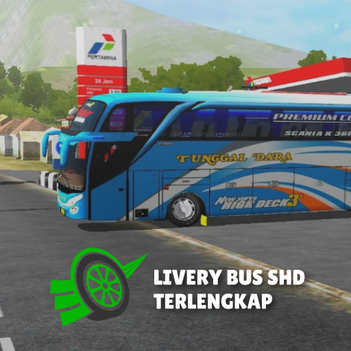Livery Bus Simulator SHD 2025 icon