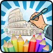 Coloring Travel The World icon