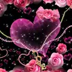 Hearts and Roses Wallpaper APK