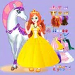 White Horse Princess Dress Up APK