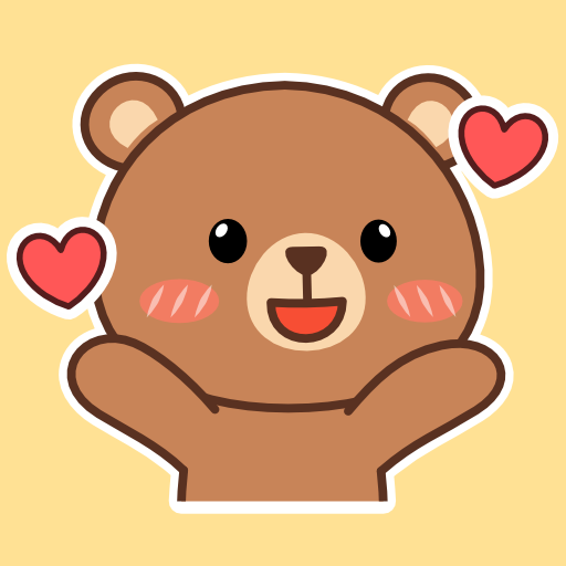 Oh My Bear Cute Stickers APK