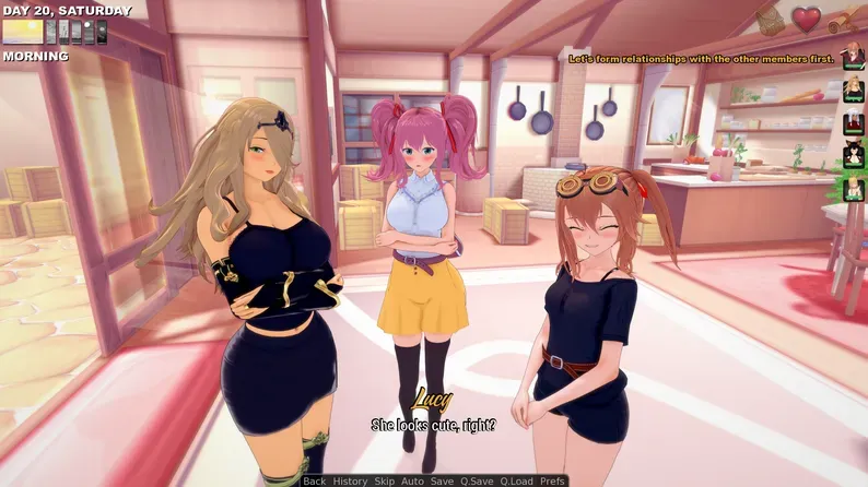 Hero's Harem Guild Game