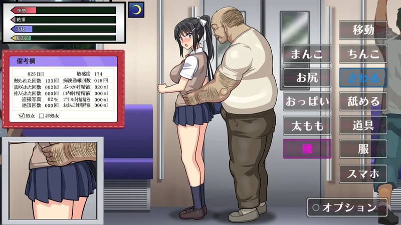 JK Molester Train Seeding Uncle Game