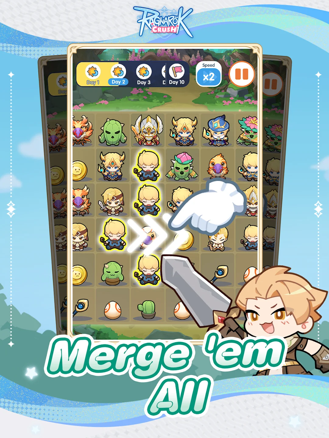 Ragnarok Crush Gameplay Trailer - Officially Launches Today!