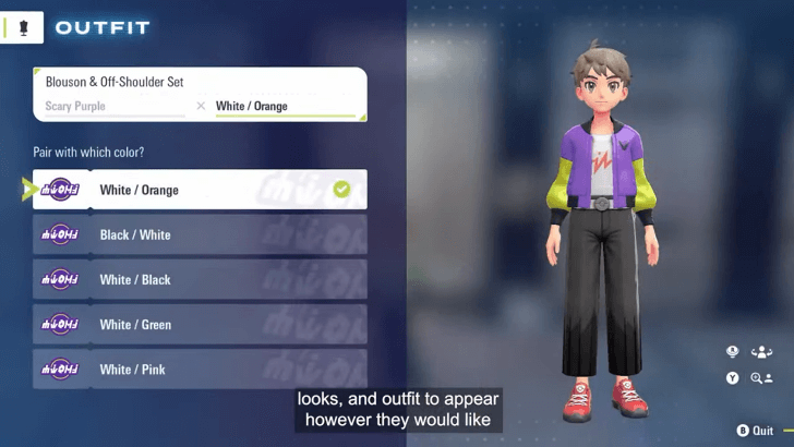 Pokémon Legends: Z-A — Level Up Your Look: Player Customization Like Never Before!