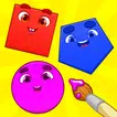 Learning shapes & colors games icon
