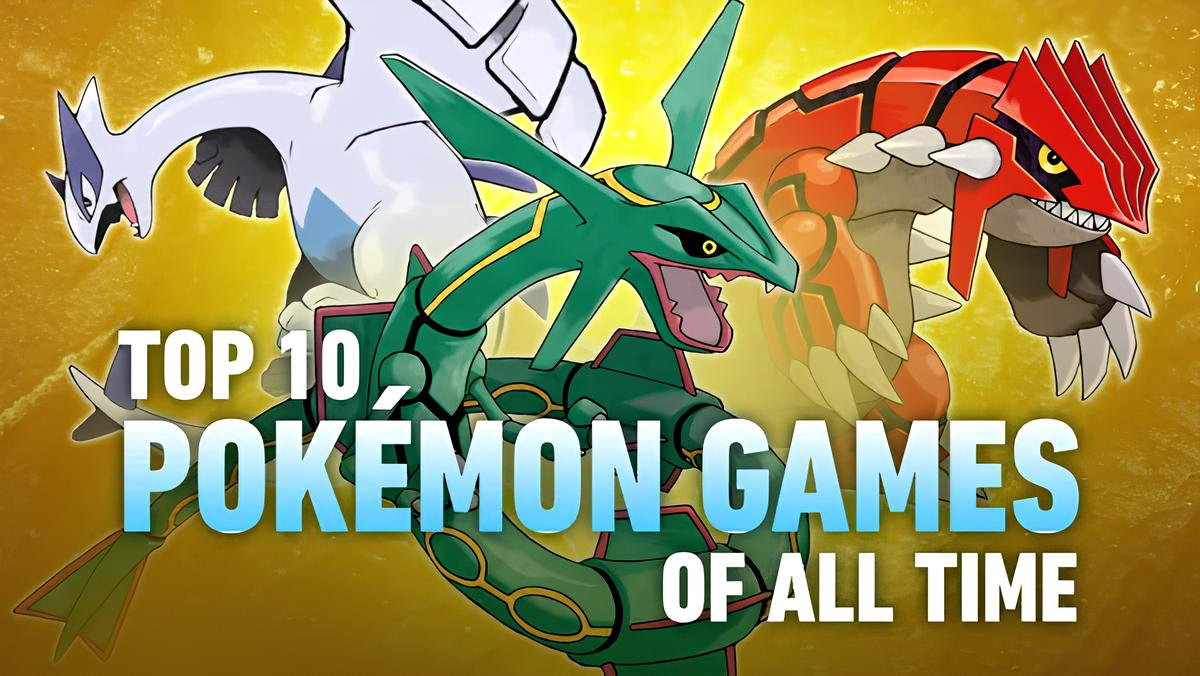 Top 10 Most Legendary Pokémon Games in History – Ranked & Reviewed!