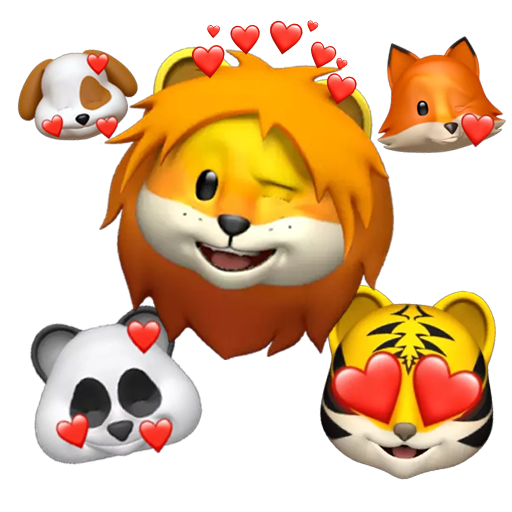 Cute Animal Memoji - WASticker icon