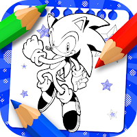 soni coloring cartoon book the icon