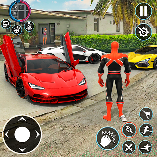 Spider Game Mafia Rope Hero icon