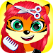 Animals hair salon icon