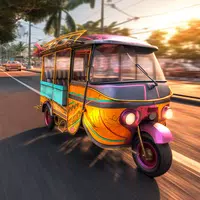 Tuk Tuk Rickshaw-auto rickshaw icon
