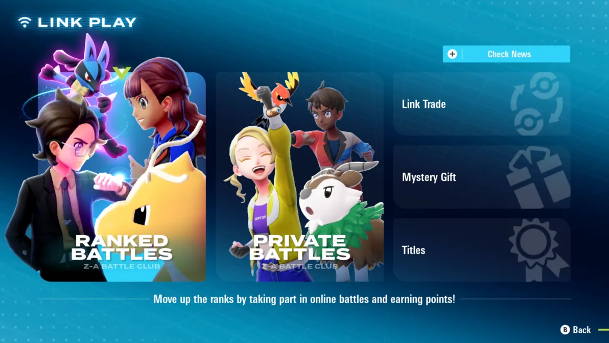 Pokémon Legends ZA - There are more Mega Evolutions you need to know and also Four-player Link Battles!