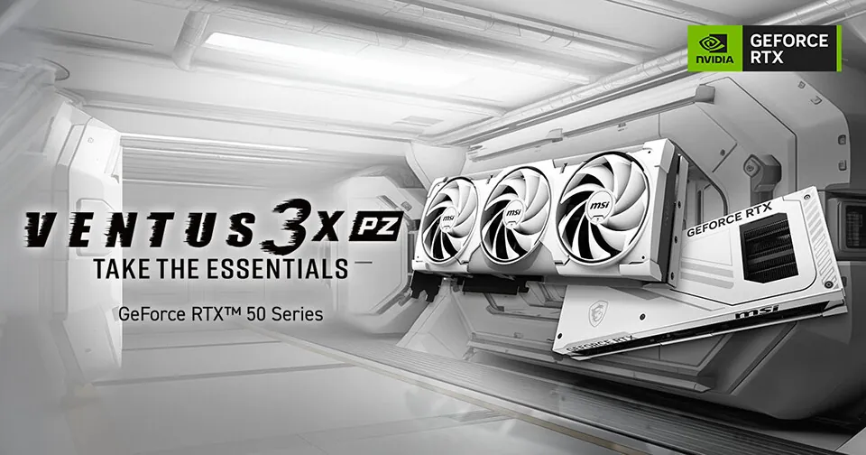 MSI Just Dropped the RTX 5070 Ti VENTUS 3X PZ — But Is the Back-Connector Design Worth It?