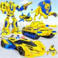 Muscle Car Robot Car Game icon