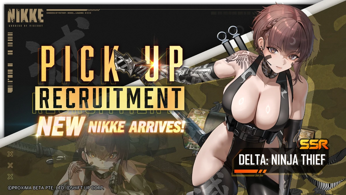 Delta the Ninja Thief Joins NIKKE: New SSR, Skins, and Event You Can’t Miss This October!