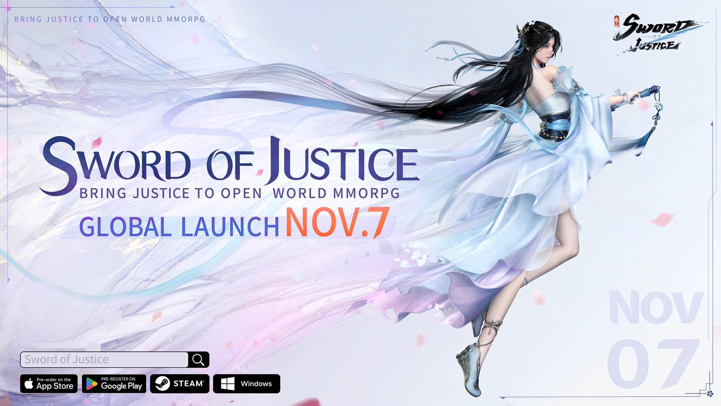 Sword of Justice Global Release Date Confirmed! Prepare for a World Where You Make the Rules