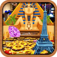 Kingdom Coin Lucky Vegas Dozer Online icon
