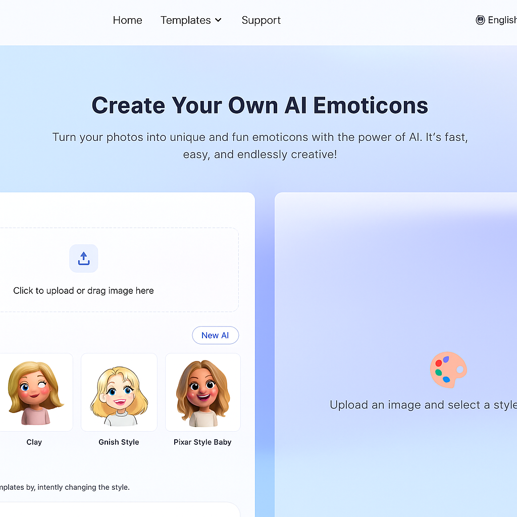 Transform Text and Photos into incredibly creative emojis with "AI Emoji"