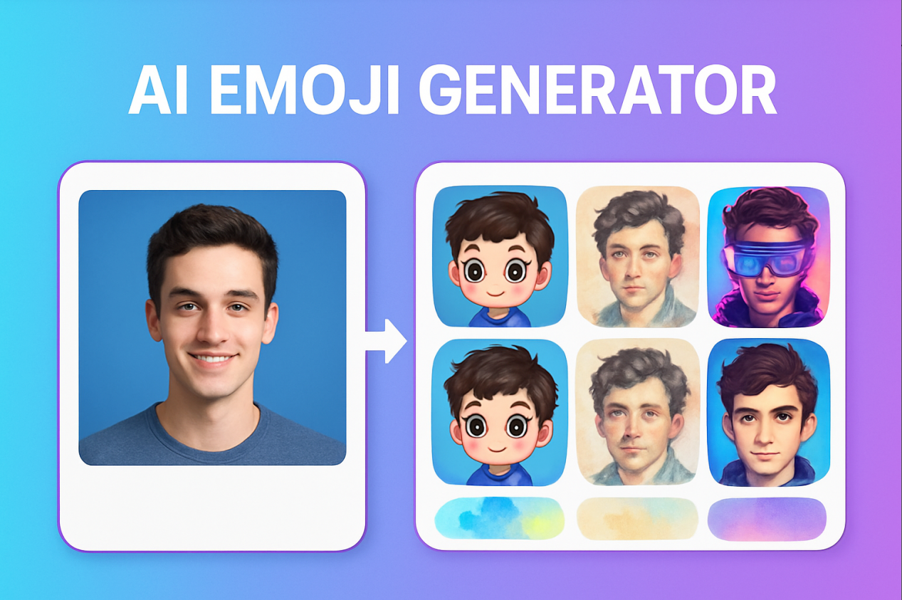 Transform Text and Photos into incredibly creative emojis with "AI Emoji"