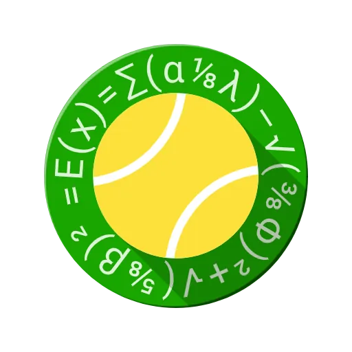 Tennis Math: score & stats icon