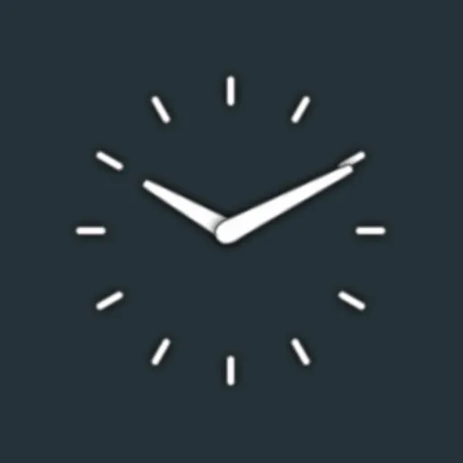 Clean Clock Widgeticon