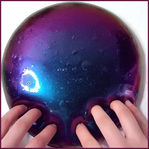 Satisfying Mixing Slime Videos icon