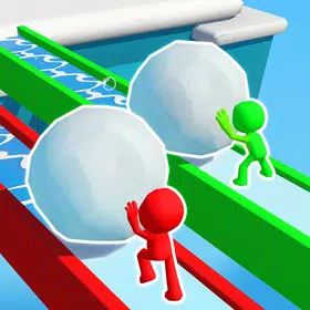 Snowball Race 3D: Ice Bridge icon