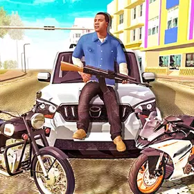 Indian Bike Game Mafia City 3D APK