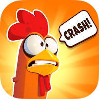 Chicken or Crash! Win Bitcoin. icon