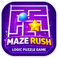 Maze Rush Logic Puzzle Game APK