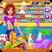 Girl Cashier -Grocery Shopping icon