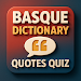 Basque Dictionary Quotes Quiz APK