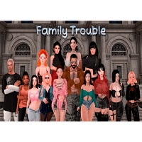 Family trouble icon