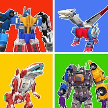 Superhero Robot Monster Battle icon