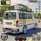 US Van Simulator Mini Bus Game icon