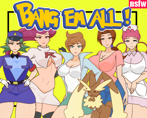 BANG EM ALL - Pokemon NSFW Hentai adult game APK
