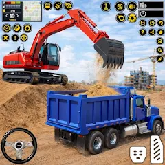 Truck Game Build a City icon
