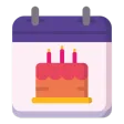HB: birthday reminder icon
