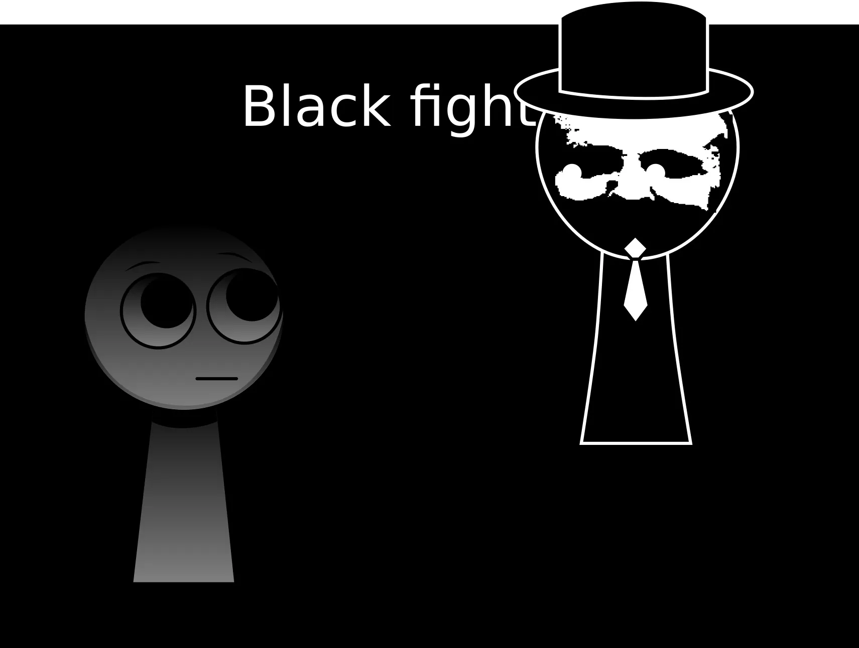 Black fight icon