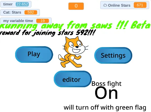 Running away from saws!1! icon